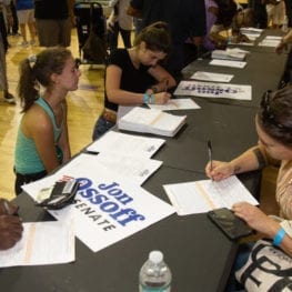 Voter registration in Georgia. Photo courtesy of Steve Schaefer/The Atlanta Journal-Constitution
